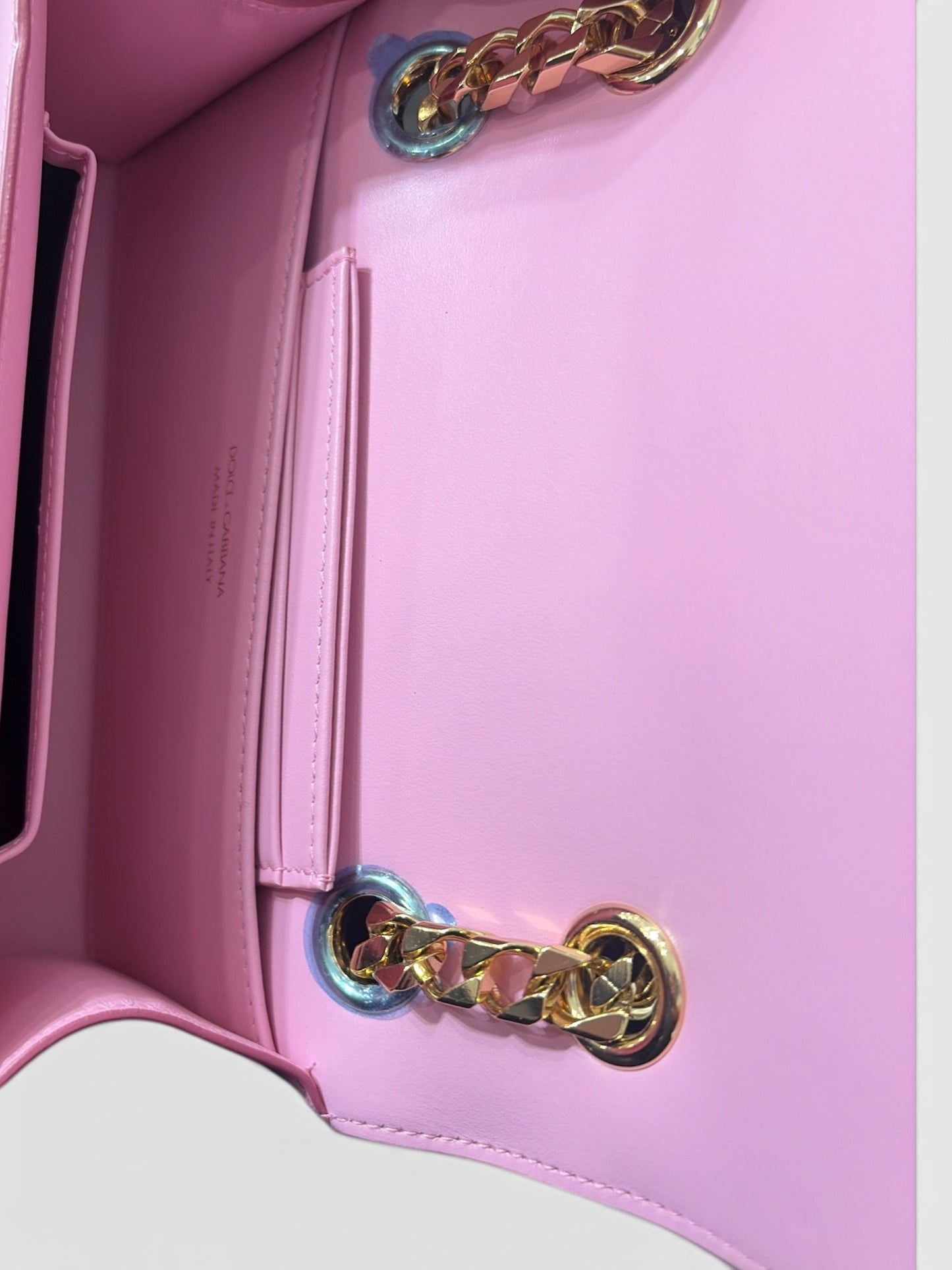 D&G Patent Leather 3.5 Phone Bag