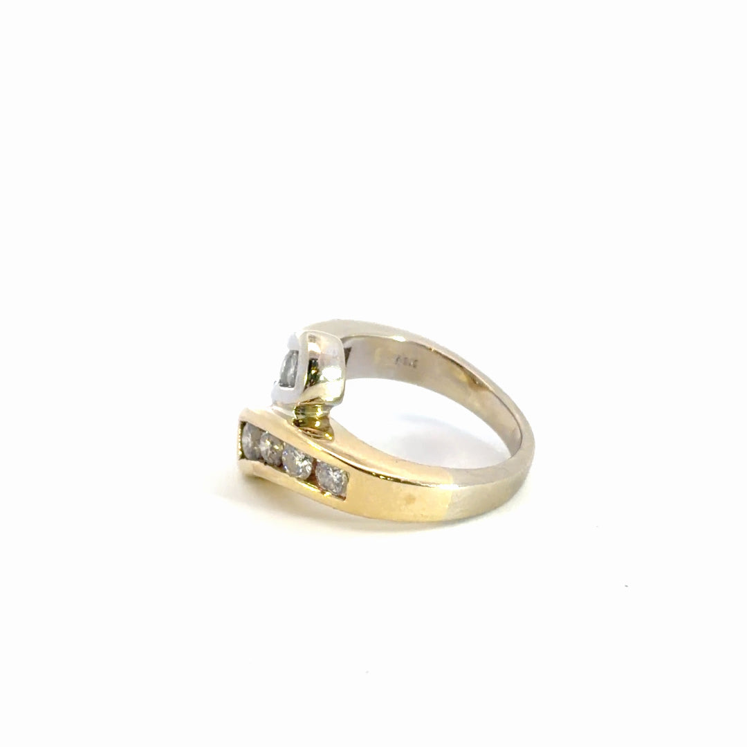 Two-tone Wrap Ring