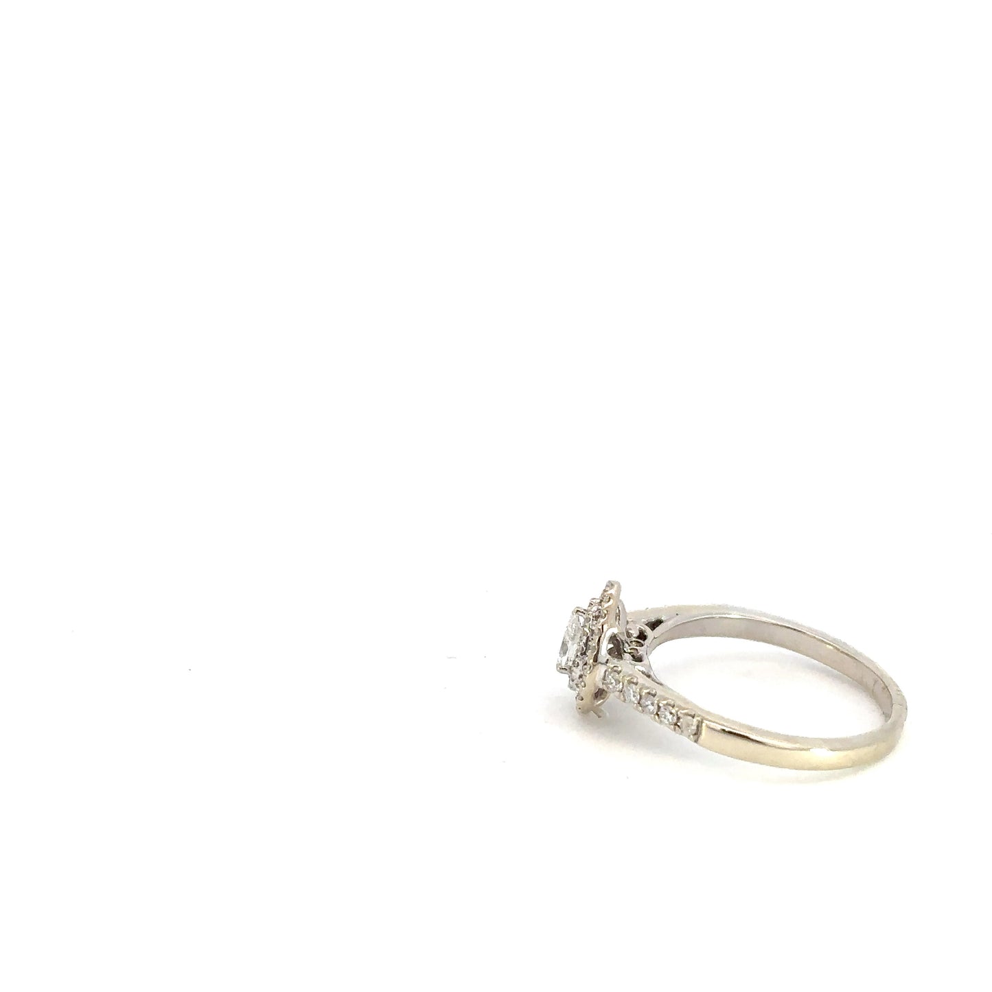 Pear Shaped Engagement Ring