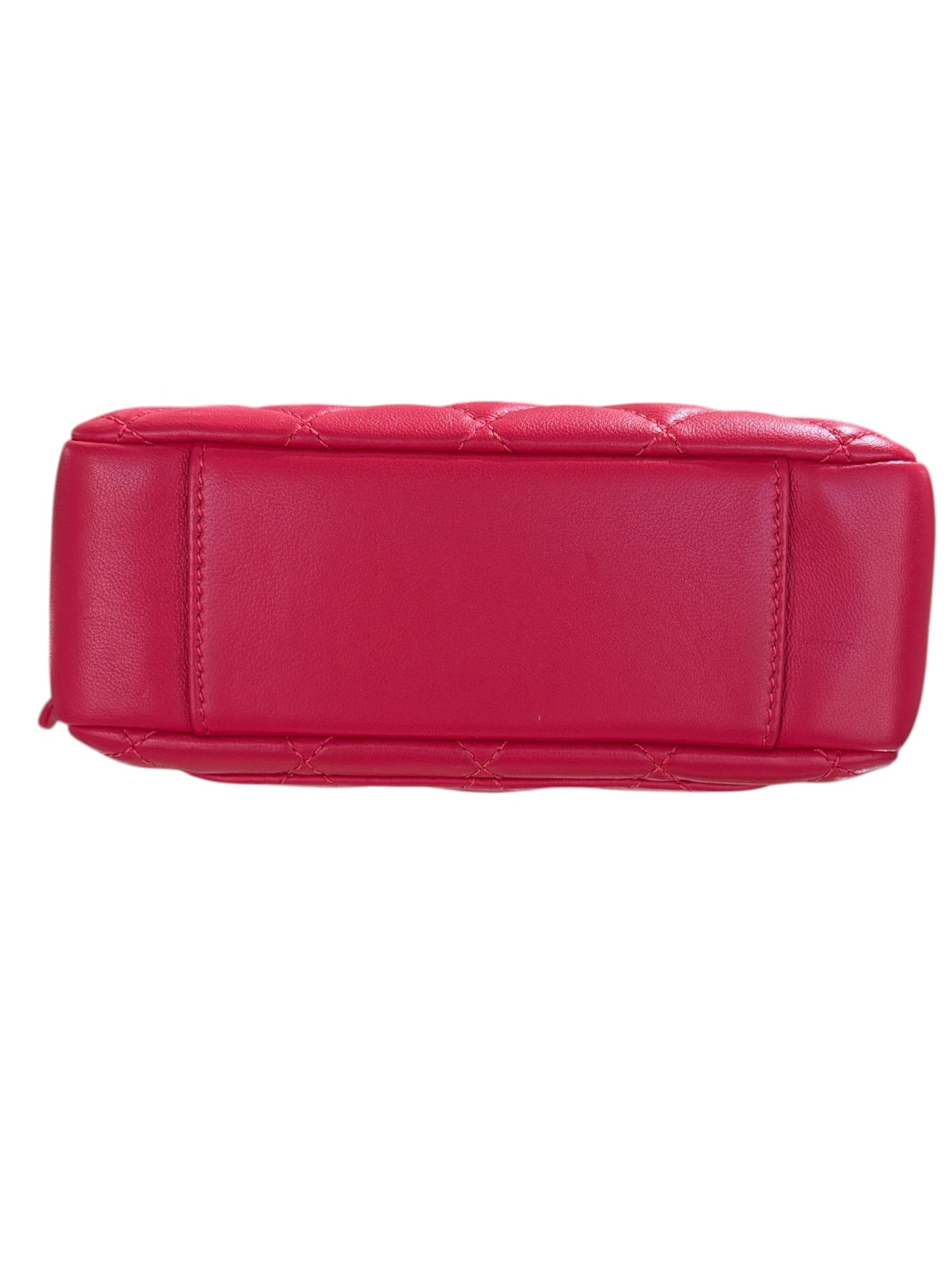 Red Pearl Crush Camera Crossbody