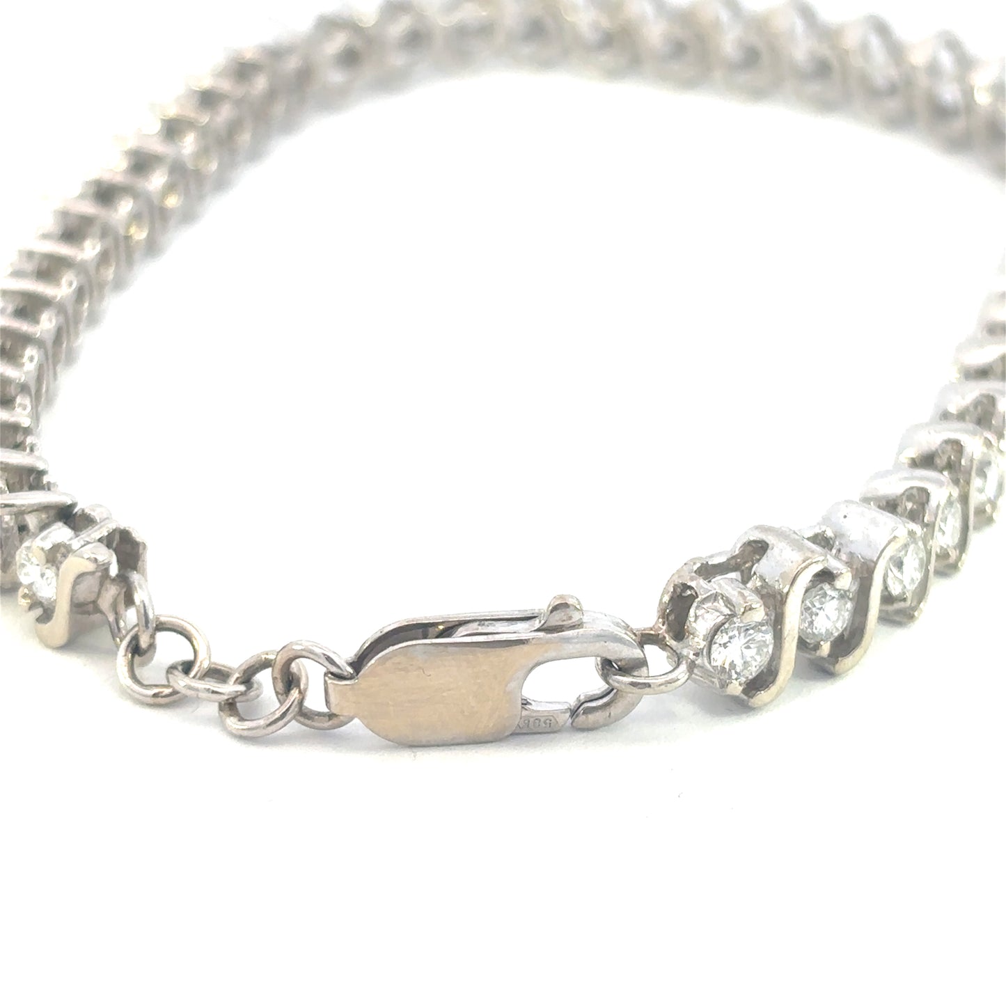 White Gold Diamond Tennis Bracelet