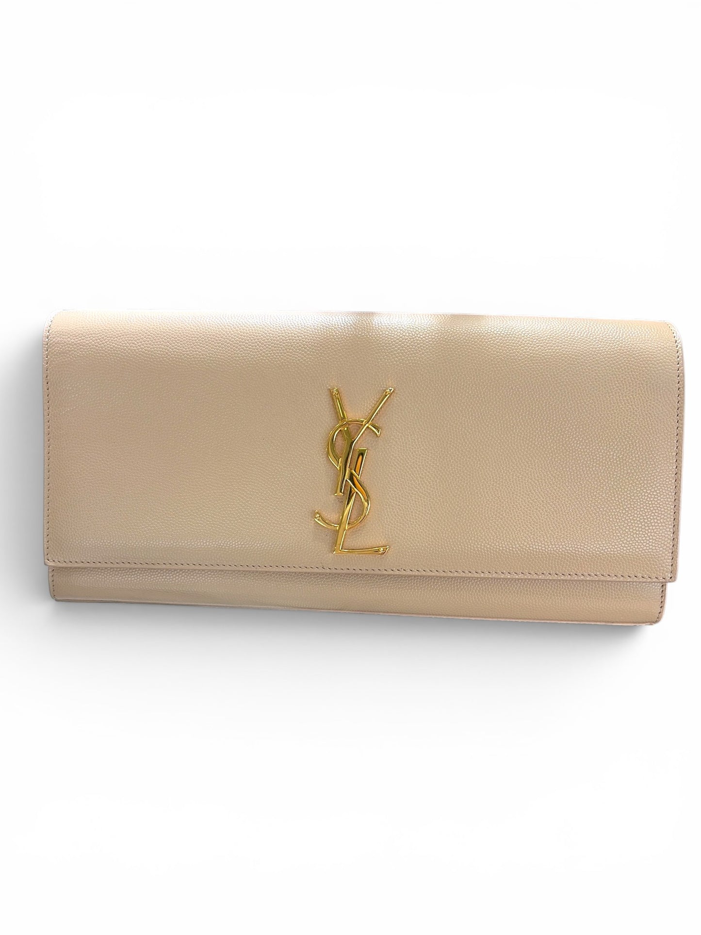 YSL Nude Clutch