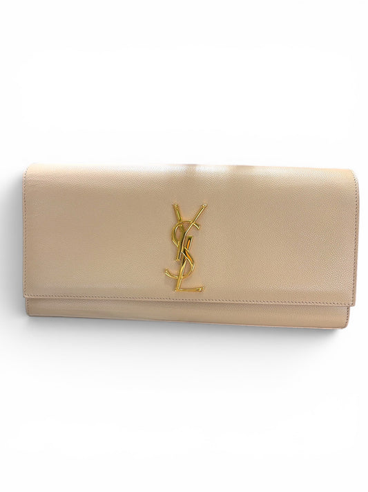 YSL Nude Clutch