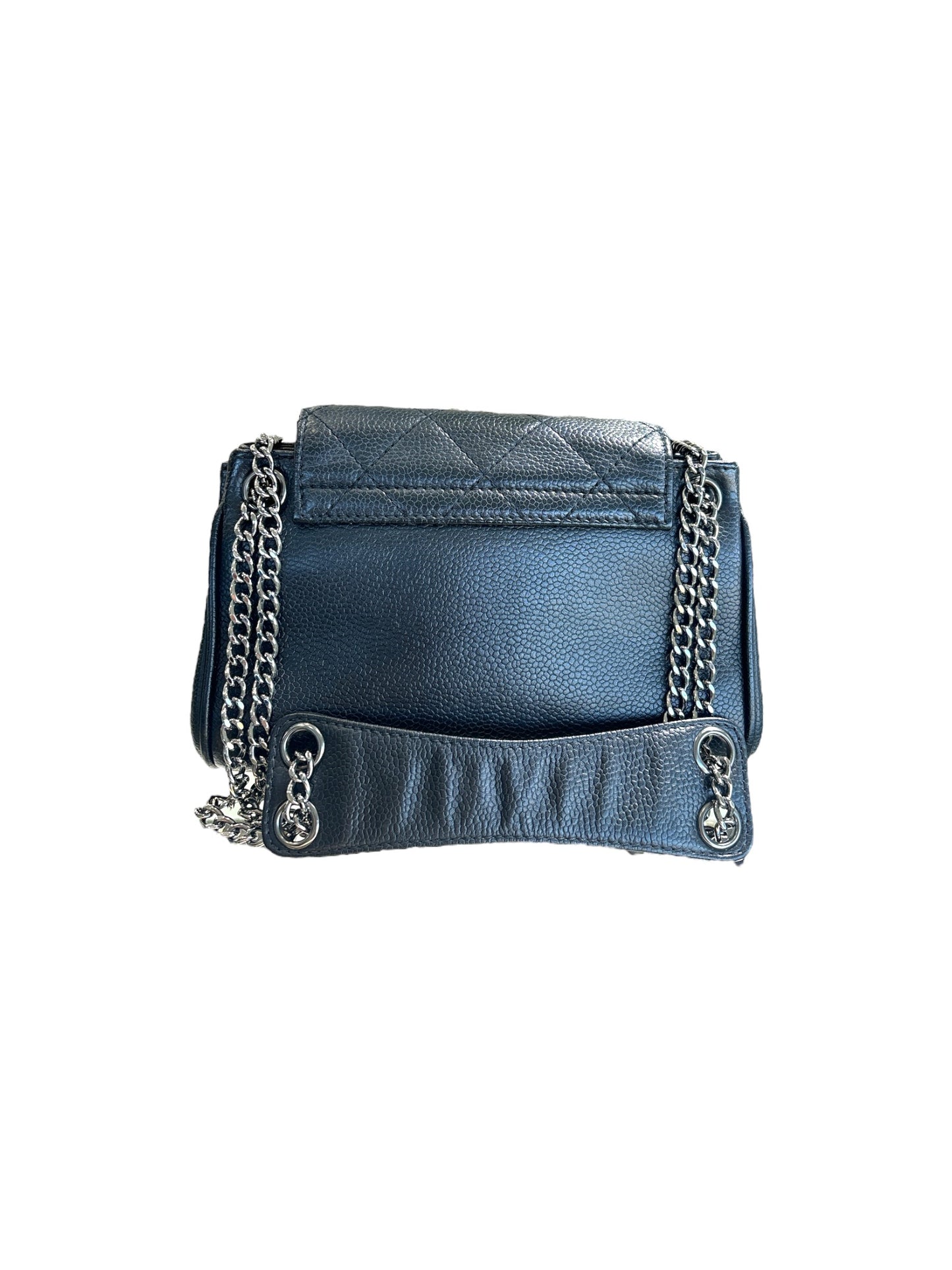 Caviar Quilted Small Double Flap