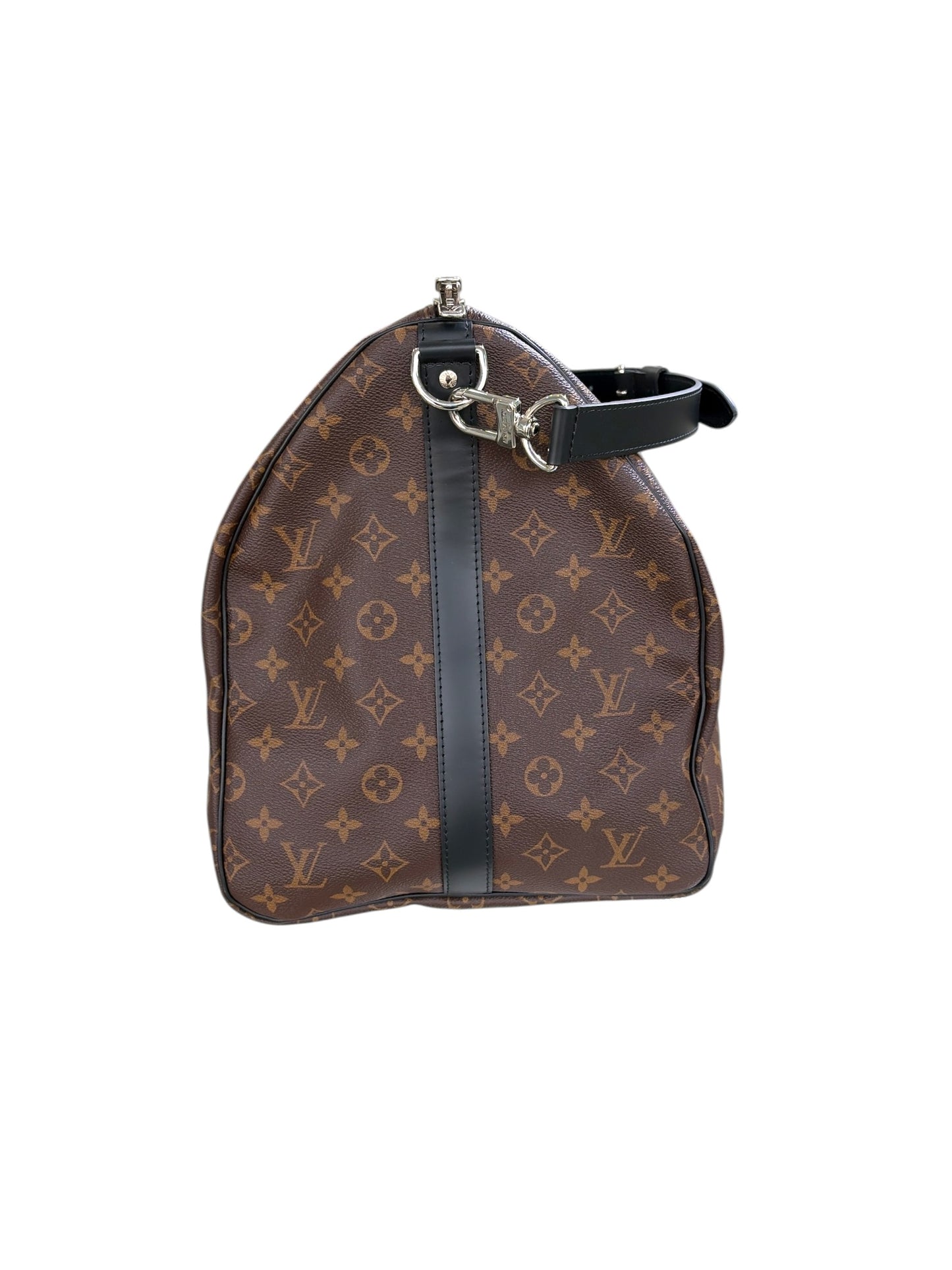 LV Monogram Macassar Keepall 55 Bandouliere