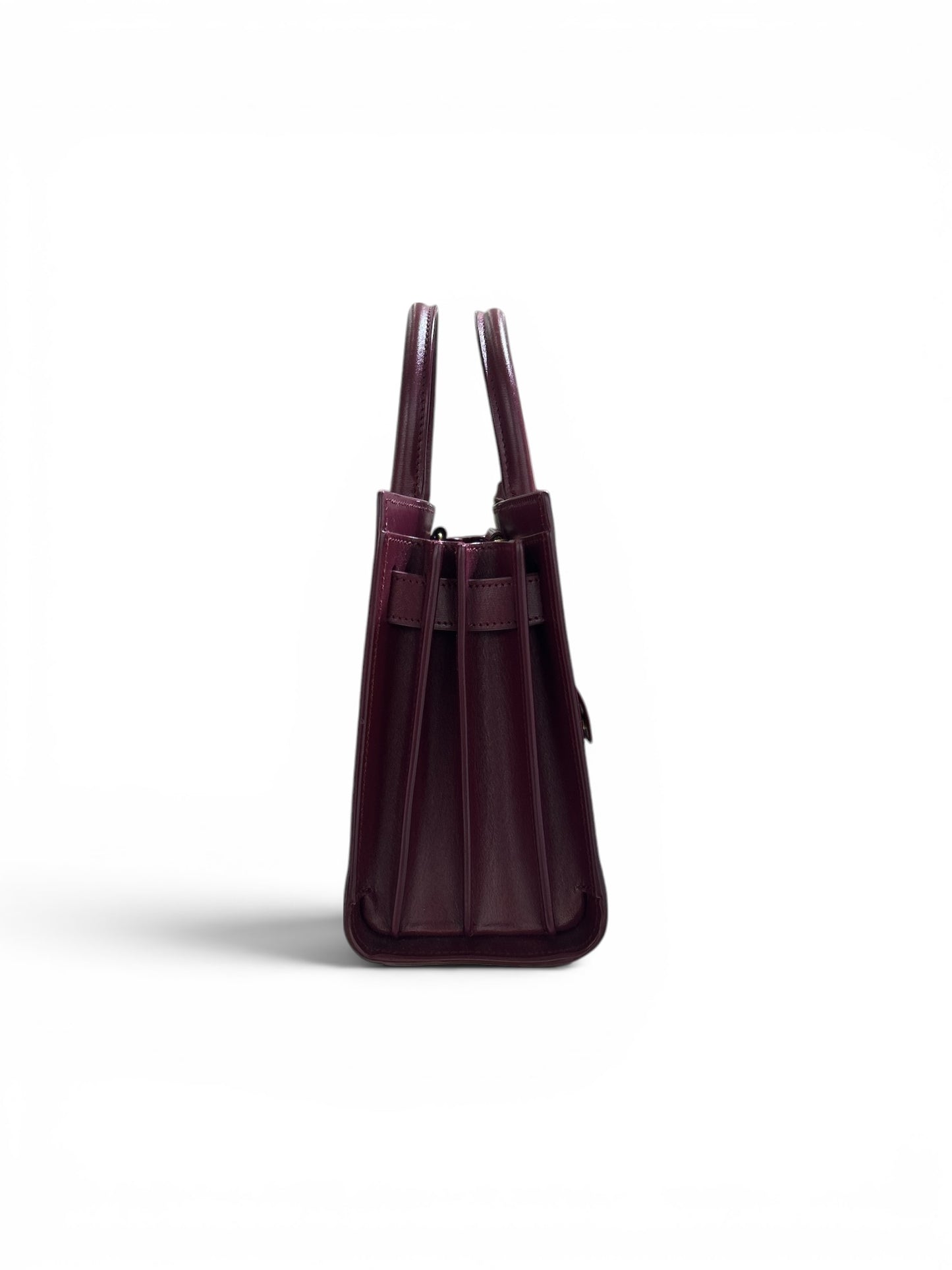 YSL Sac De Jour Nano Maroon