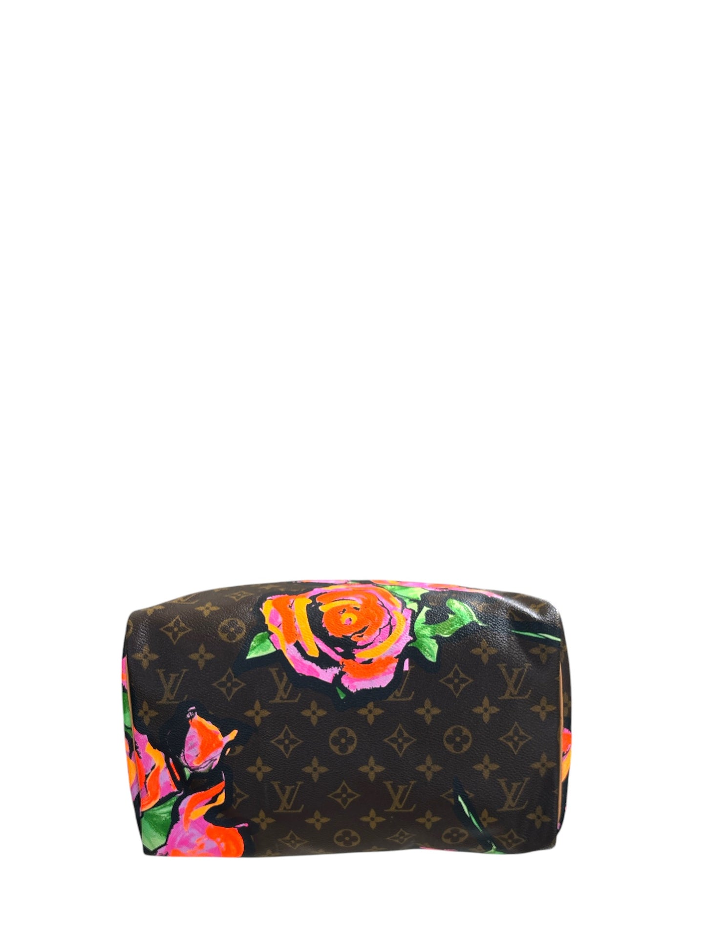 LV Monogram Roses Speedy 30