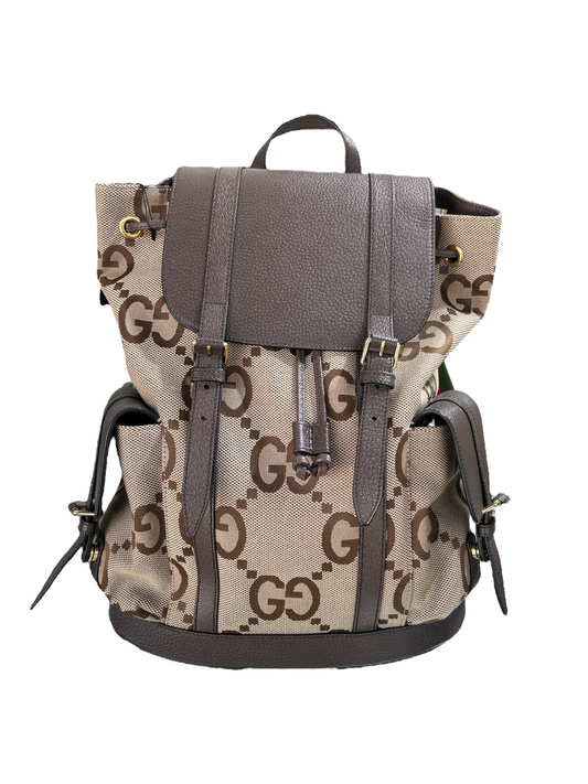 Gucci Jumbo GG Canvas Backpack