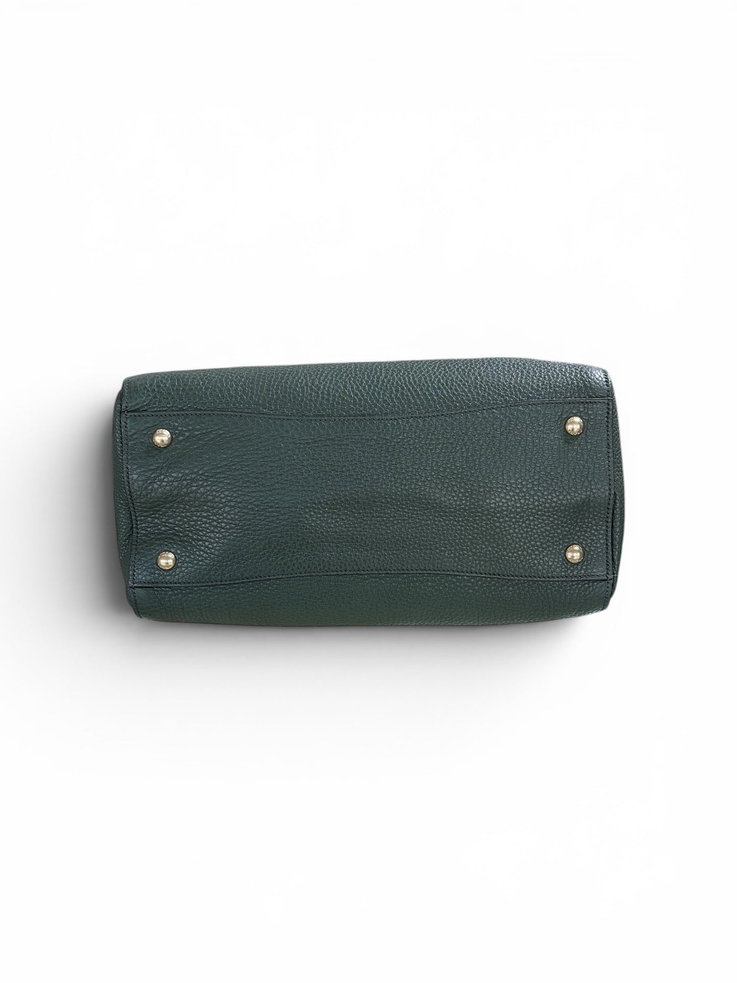 Green Top Handle Bag