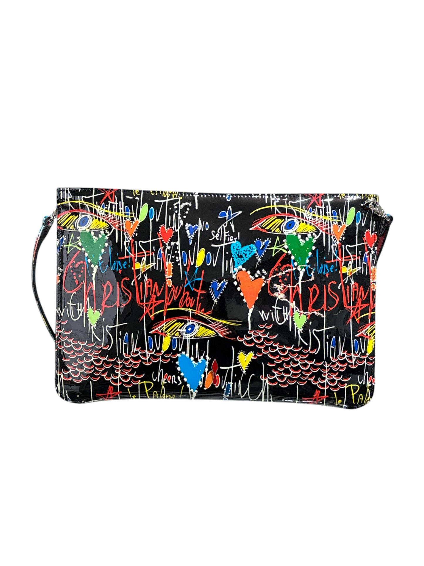 Loubiclutch Graffiti Clutch