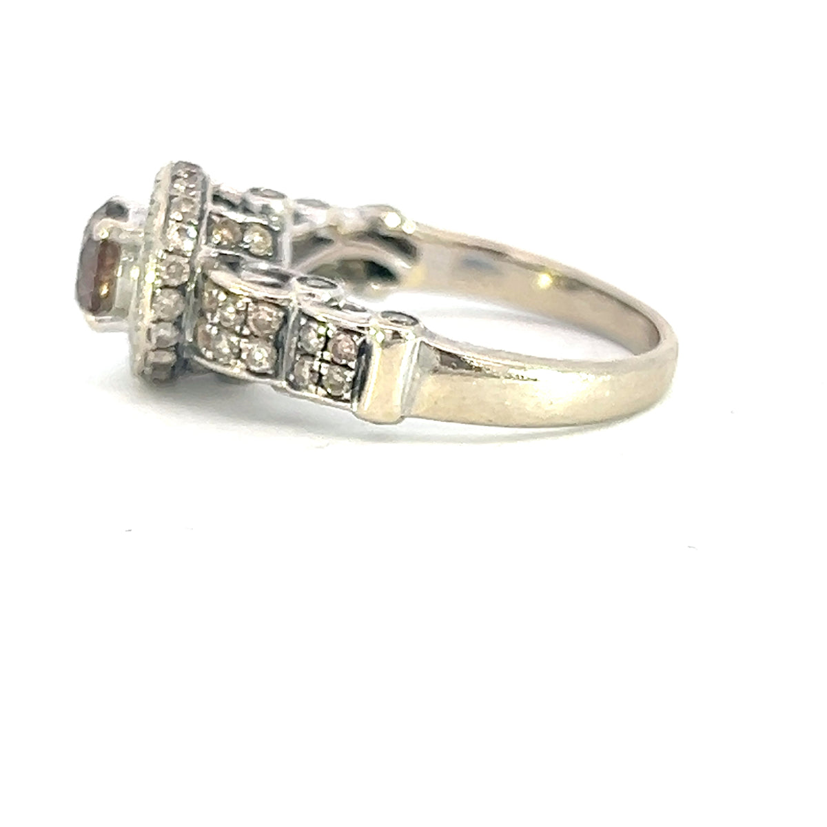 Diamond Halo Engagement Ring
