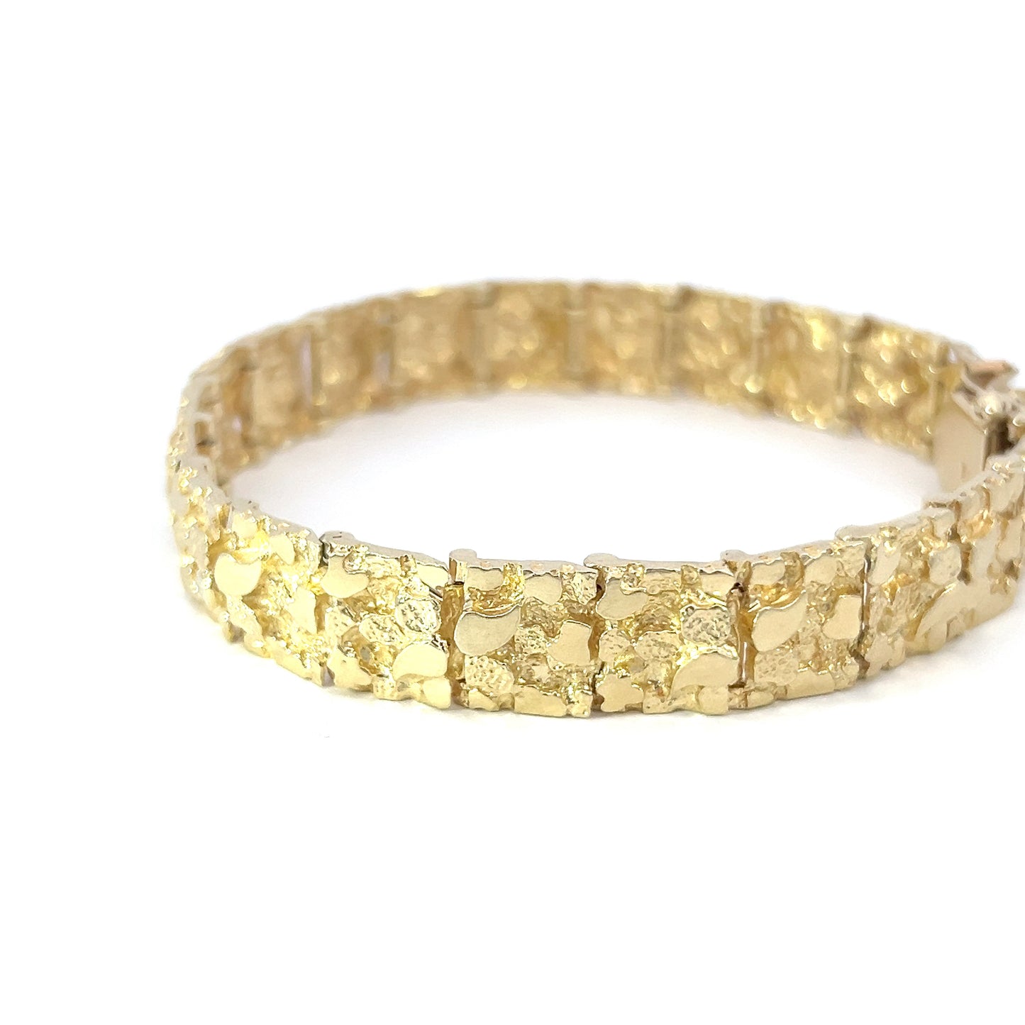 Gold Nugget Bracelet