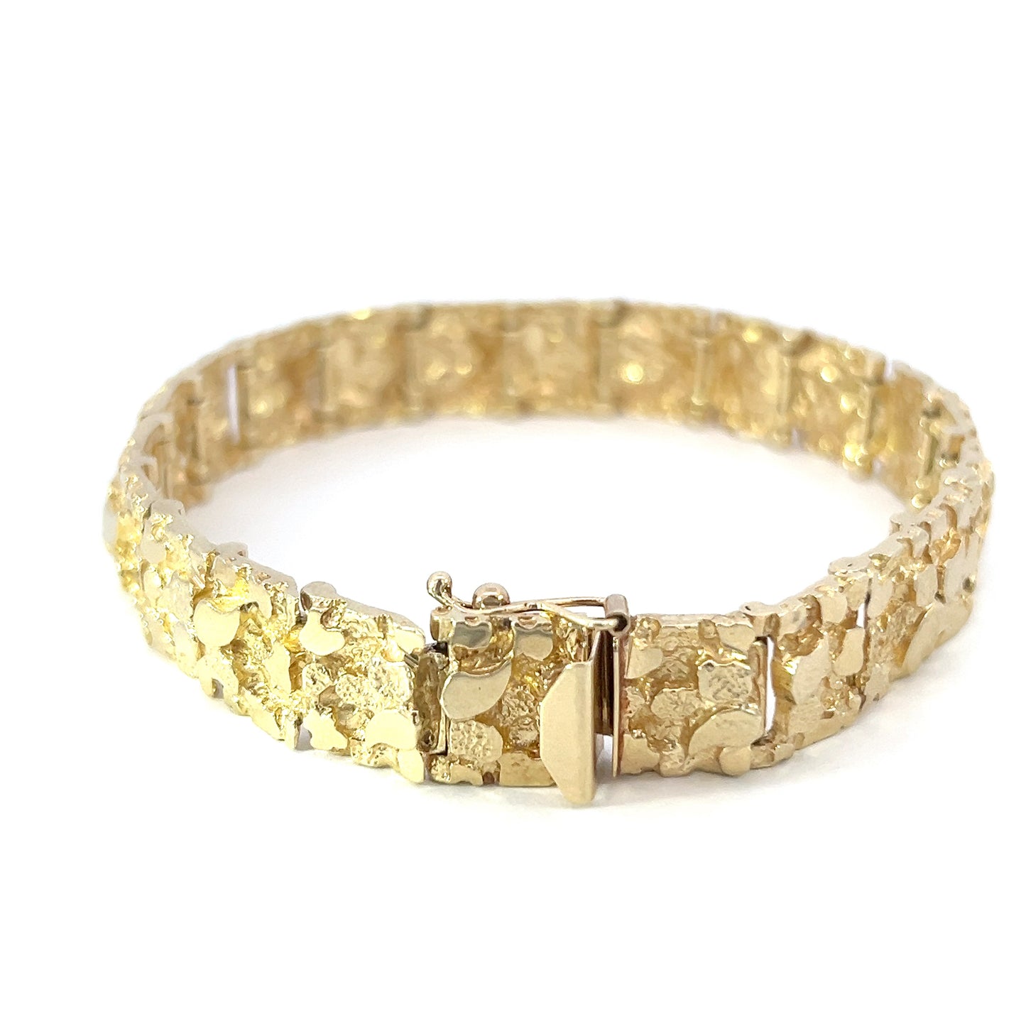 Gold Nugget Bracelet