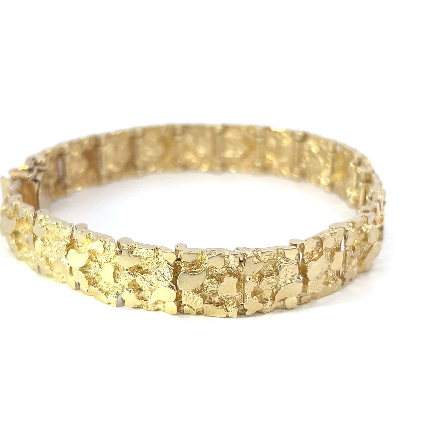 Gold Nugget Bracelet