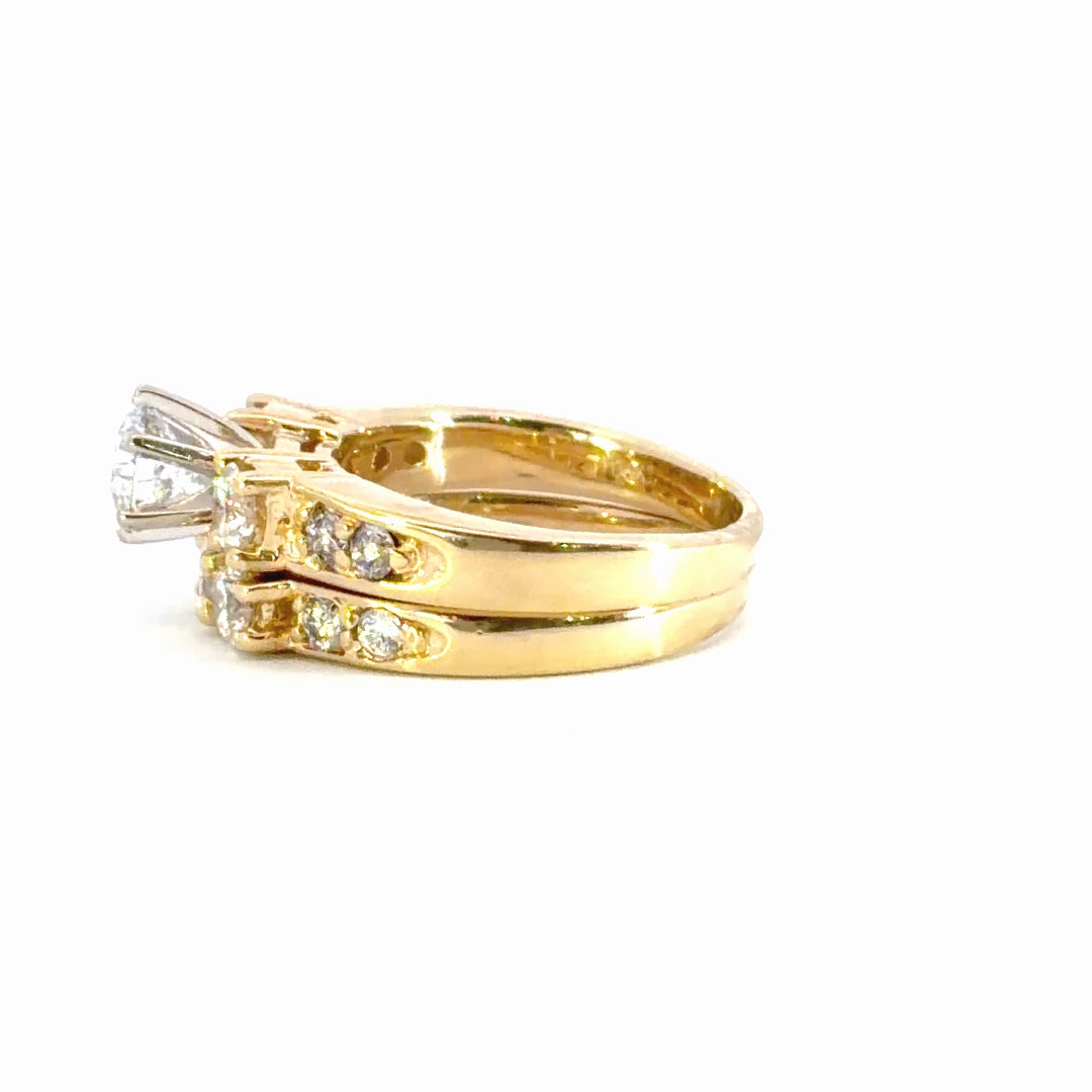 Trinity Style Wedding Set