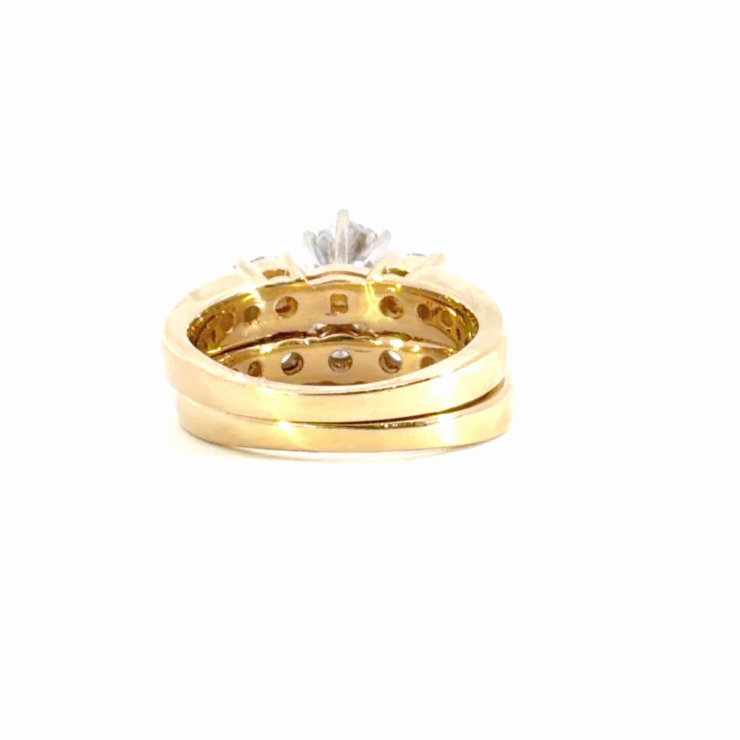 Trinity Style Wedding Set