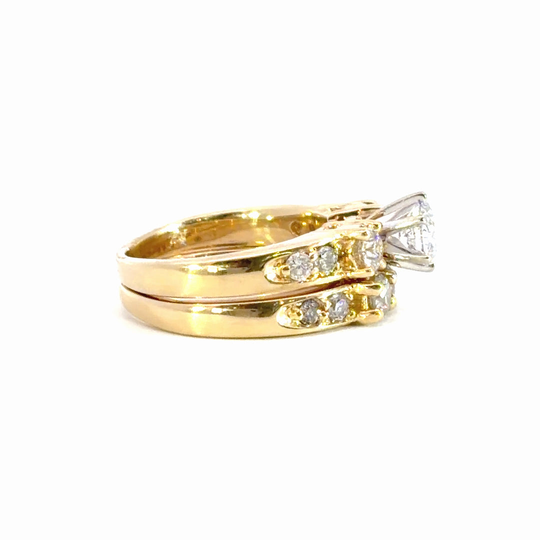 Trinity Style Wedding Set