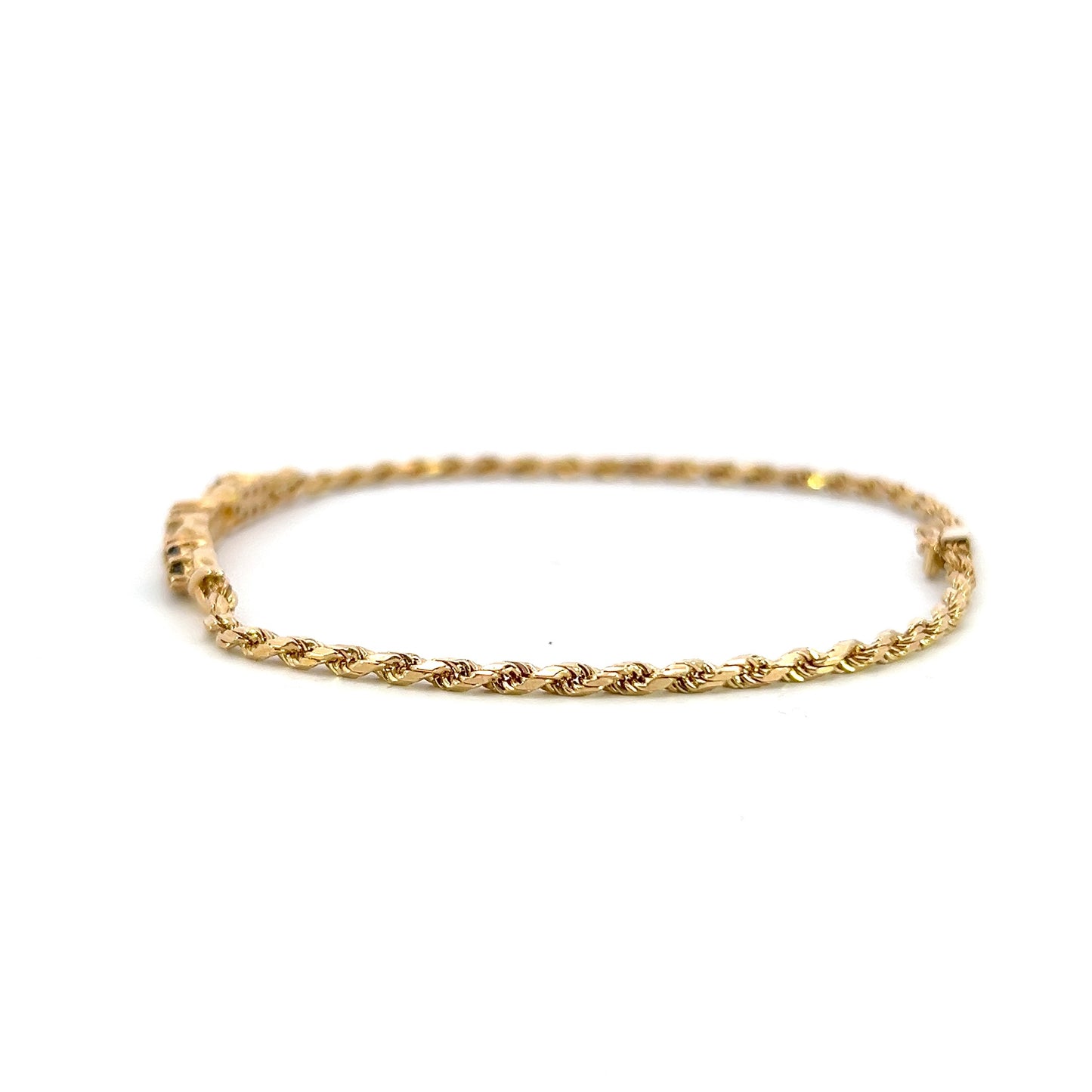 Sapphire and Diamond Gold Bracelet