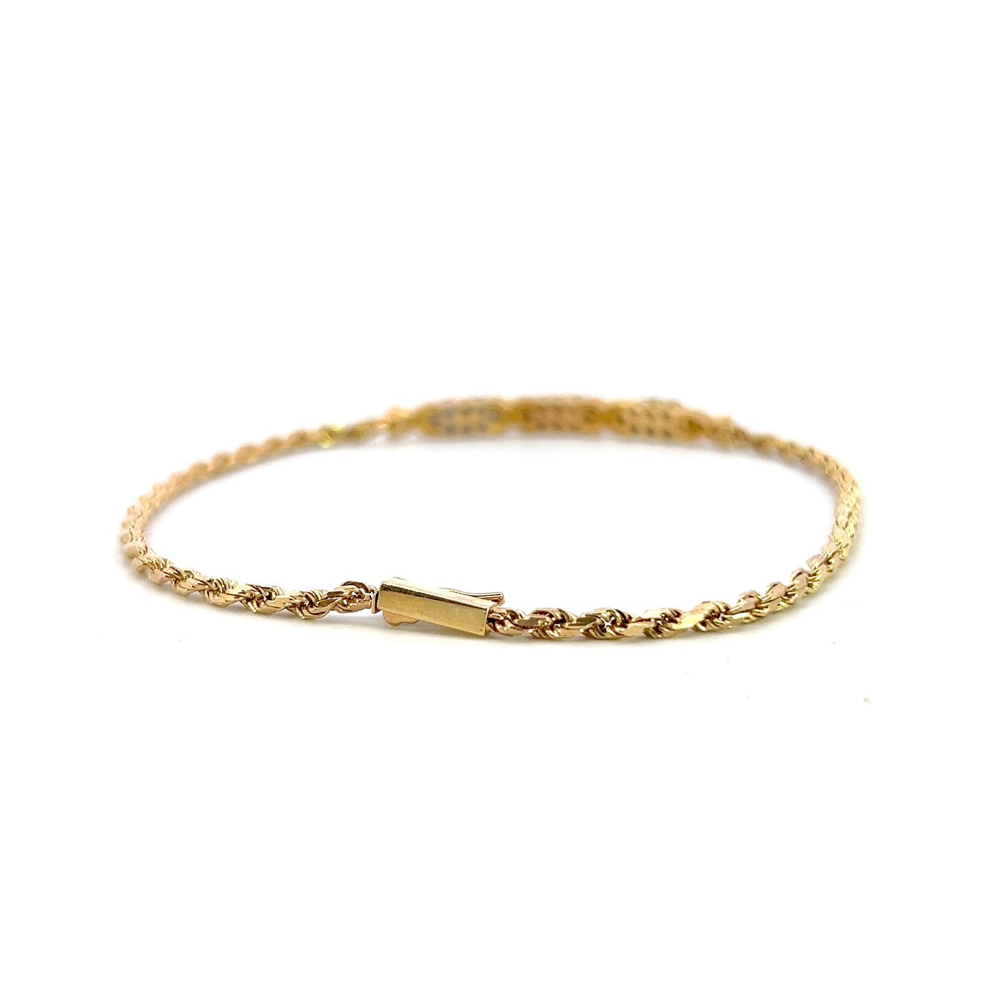 Sapphire and Diamond Gold Bracelet