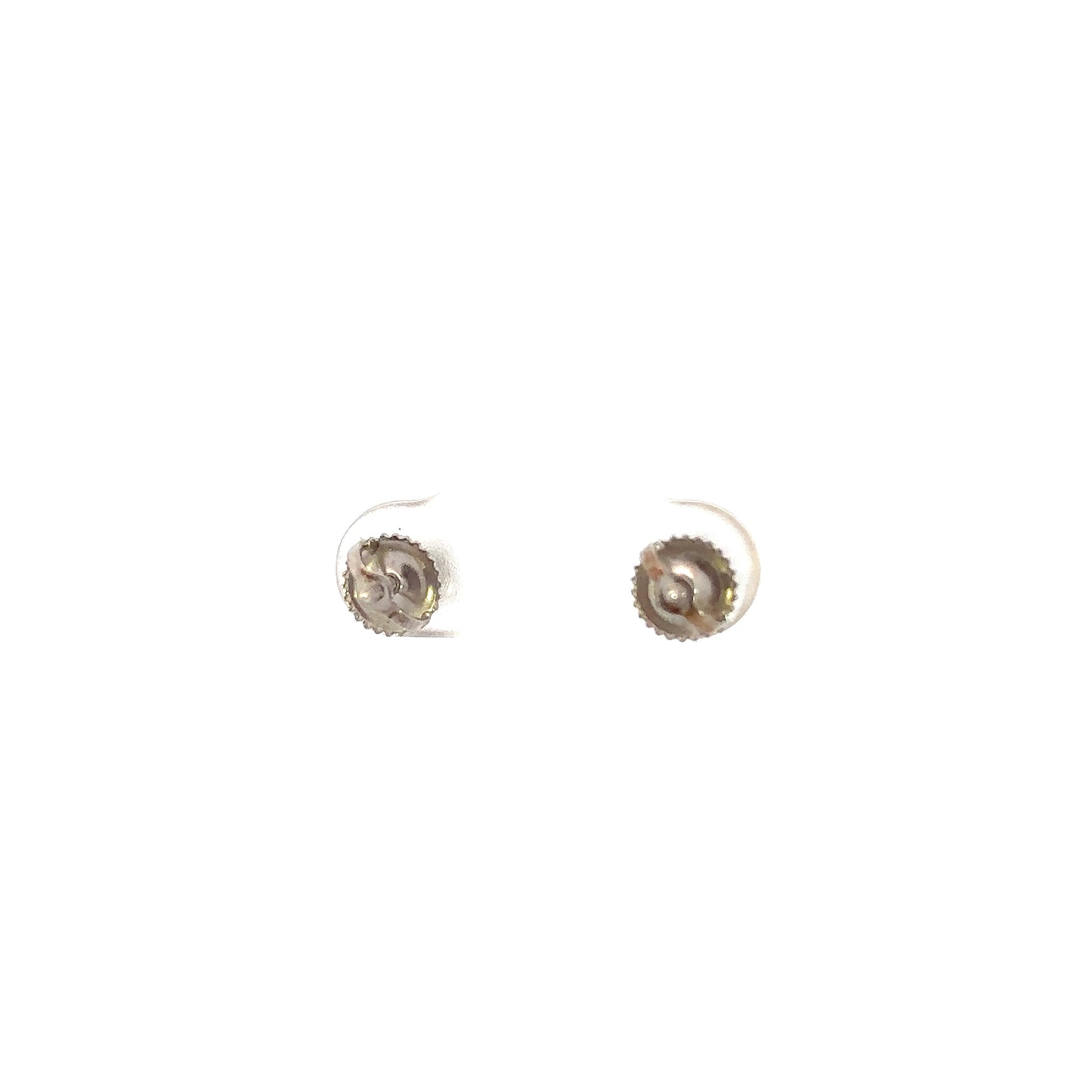 Diamond Solitaire Gold Stud Earrings