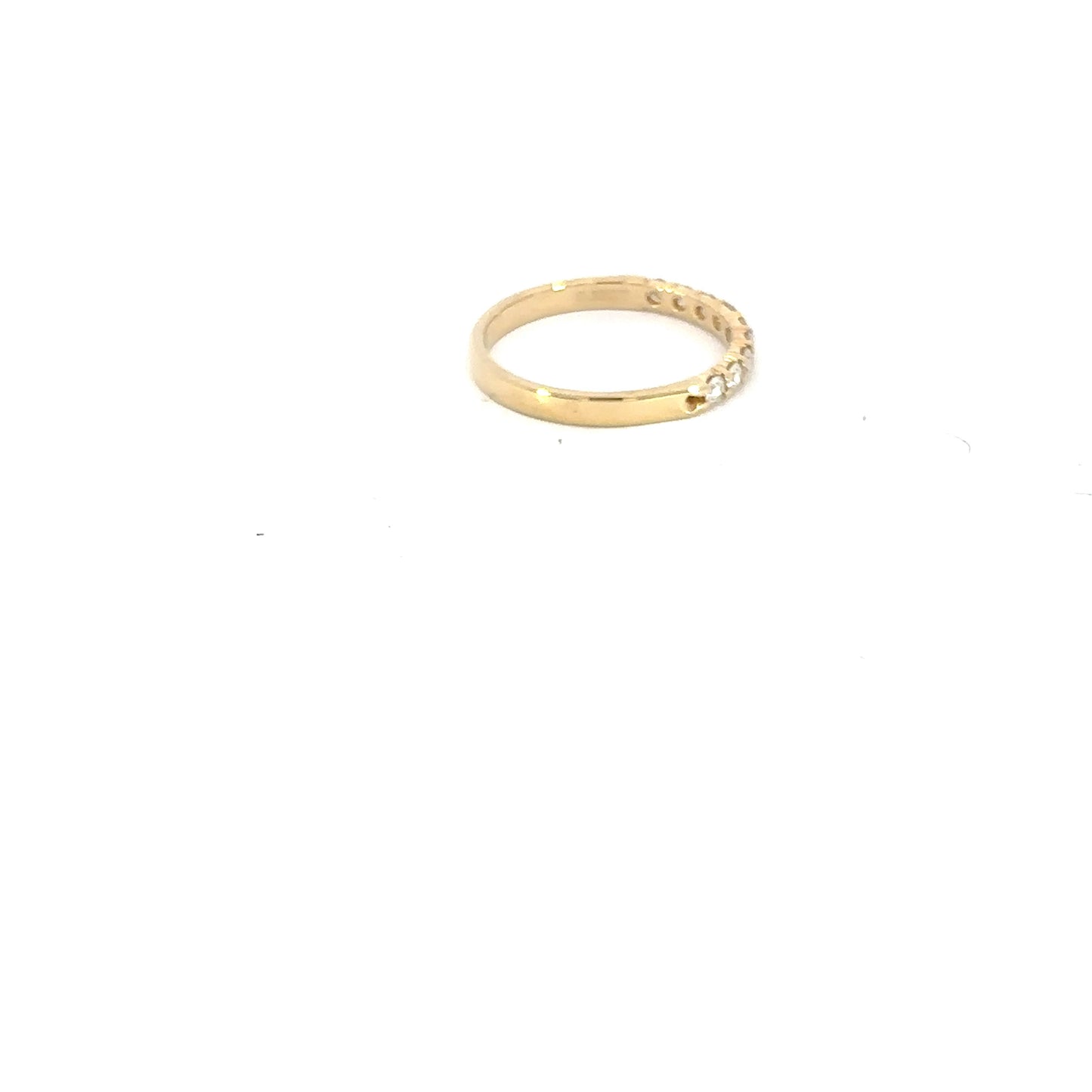 Solitaire Yellow Gold Ring