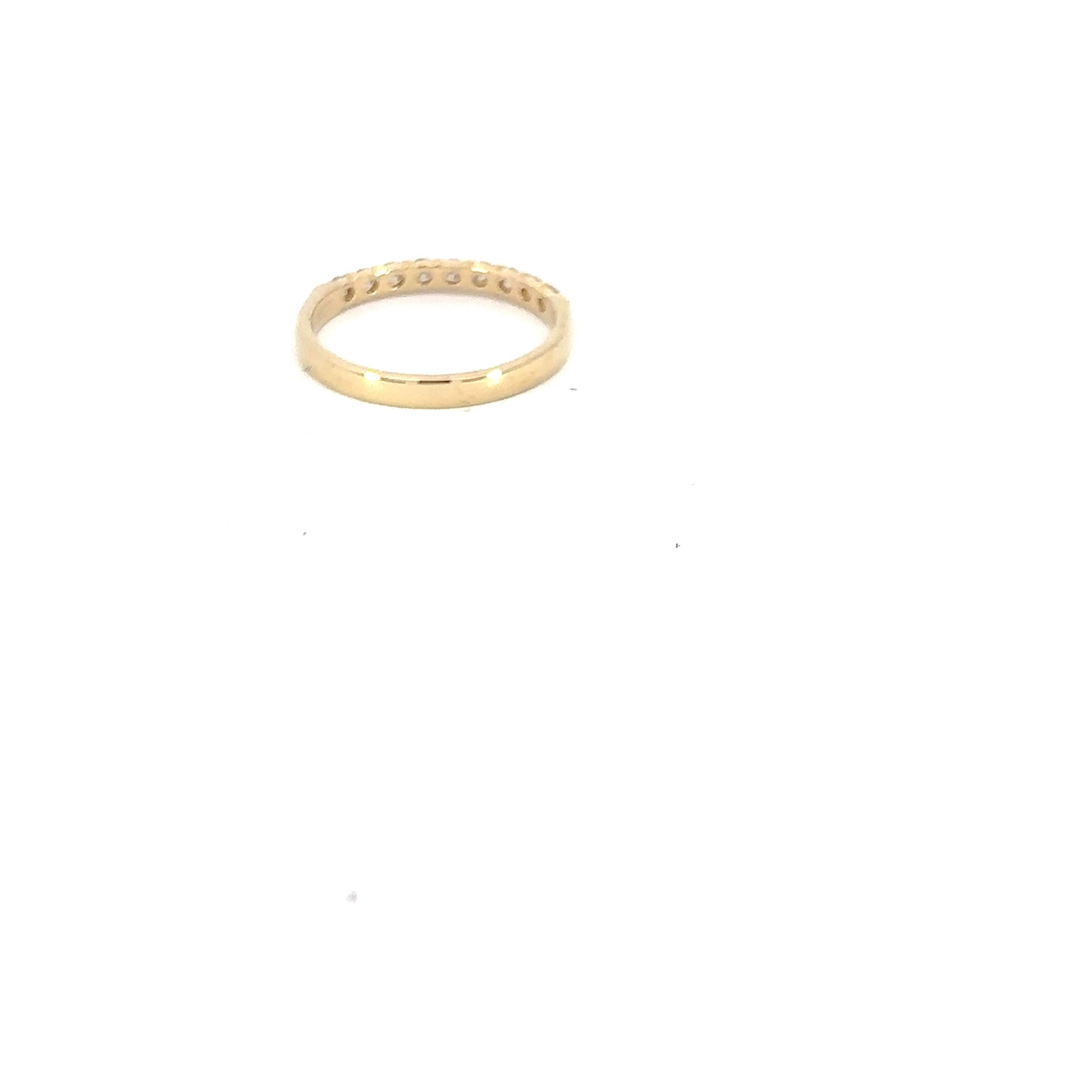 Solitaire Yellow Gold Ring