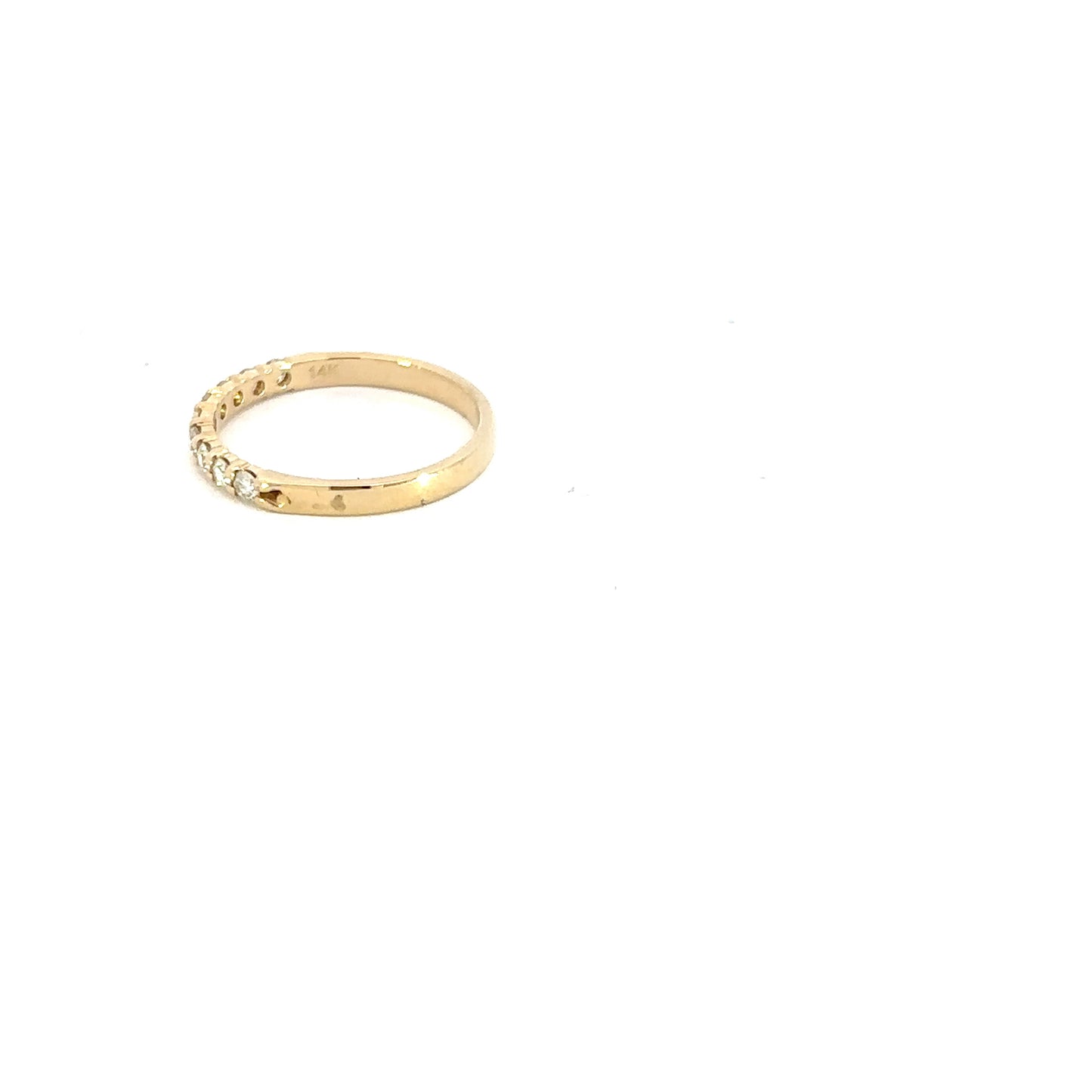 Solitaire Yellow Gold Ring