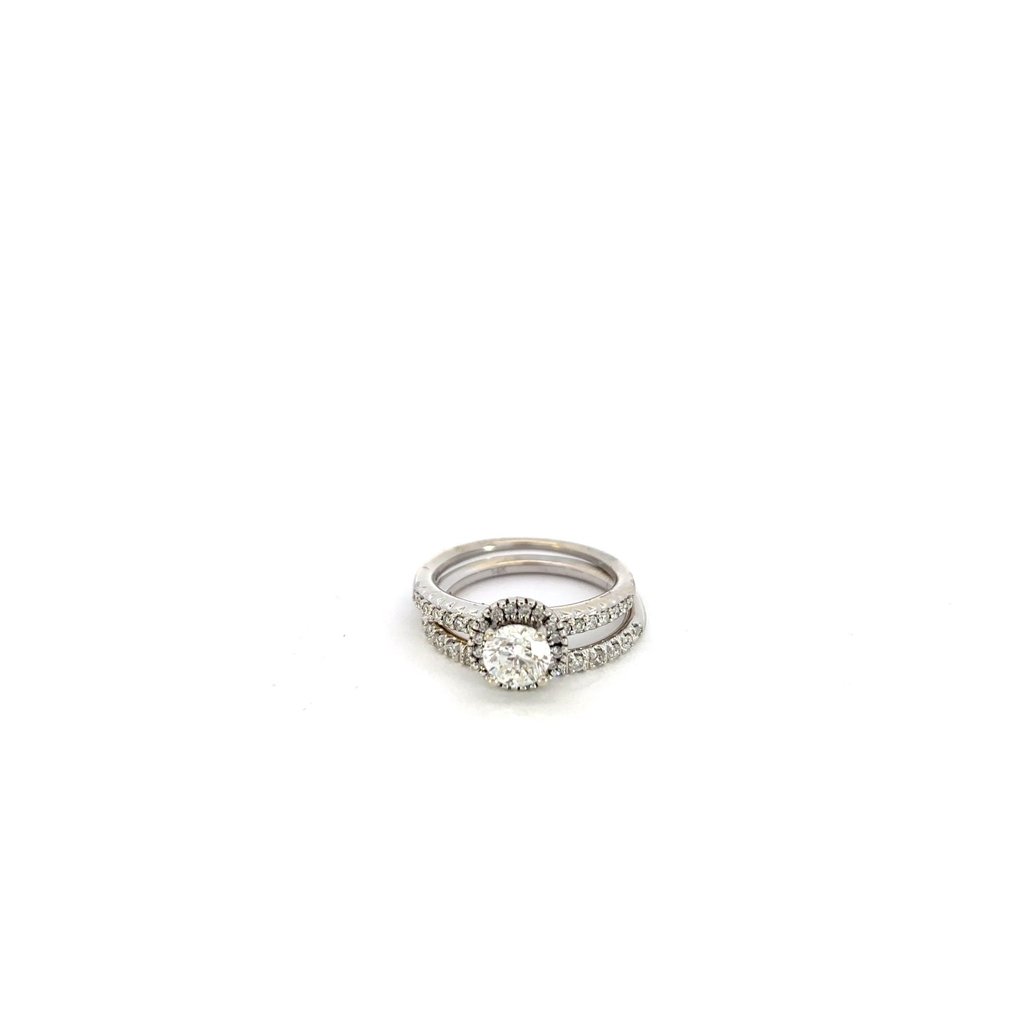 14KT White Gold Ring