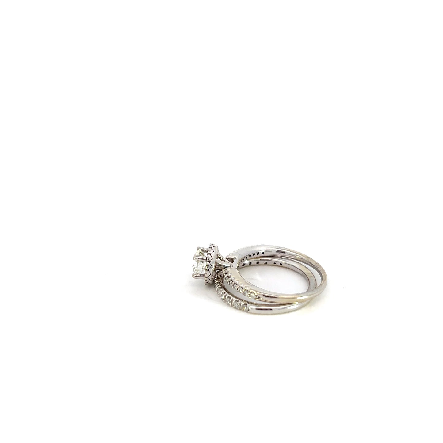 14KT White Gold Ring