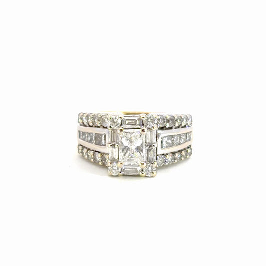 Princess Cut Statement Ring