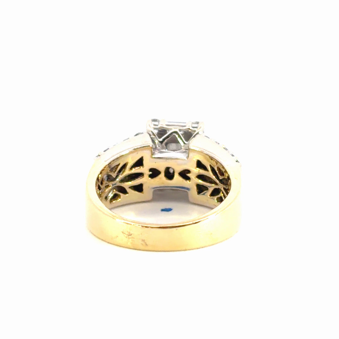 Princess Cut Statement Ring