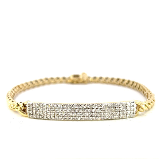 Diamond Chain Bracelet