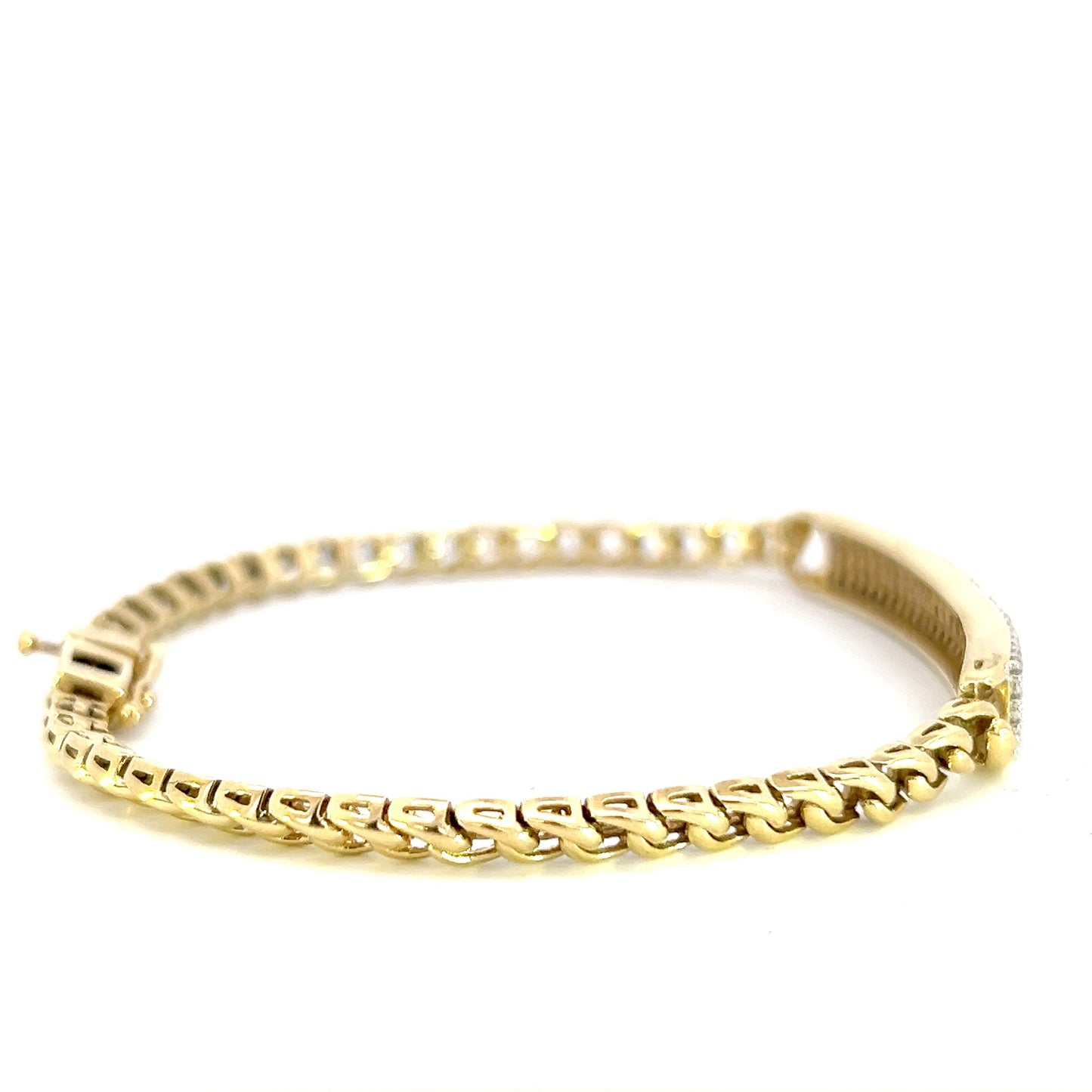 Diamond Chain Bracelet