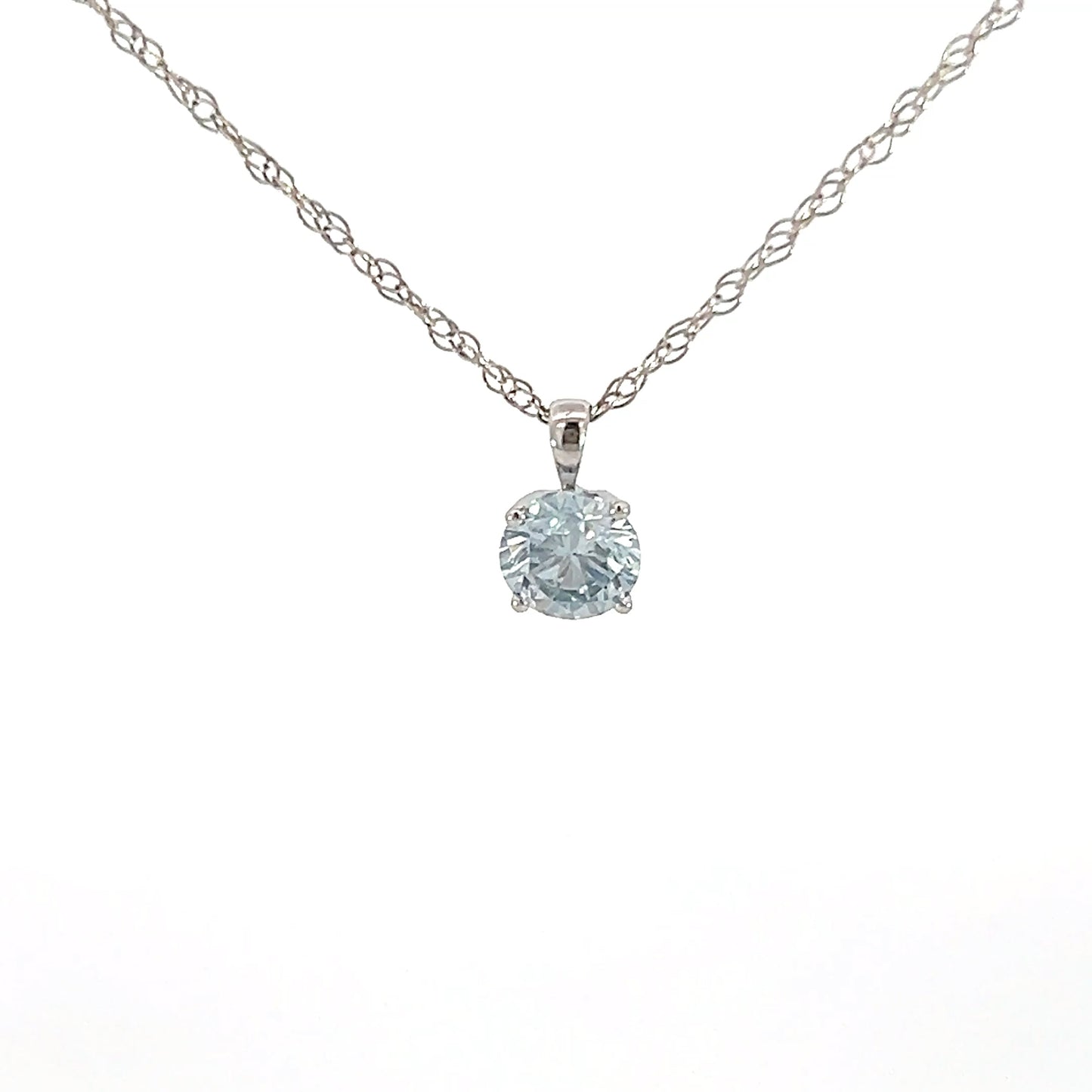 Solitaire Lab Diamond Necklace