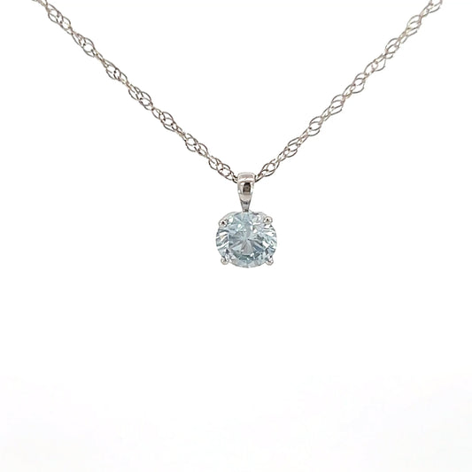 Solitaire Lab Diamond Necklace