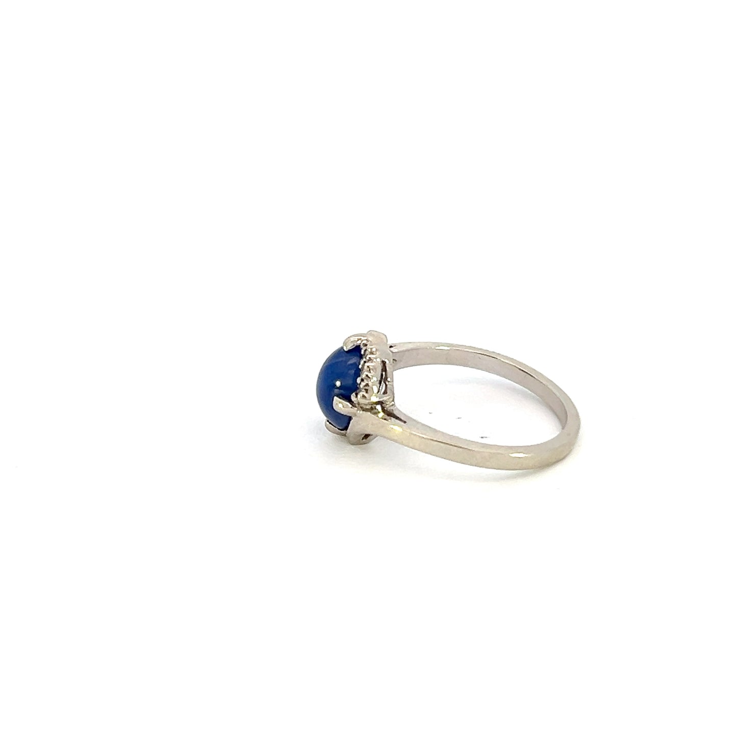 Lab Star Sapphire Ring