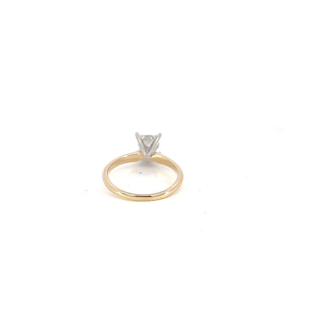 Princess Diamond Solitaire Ring