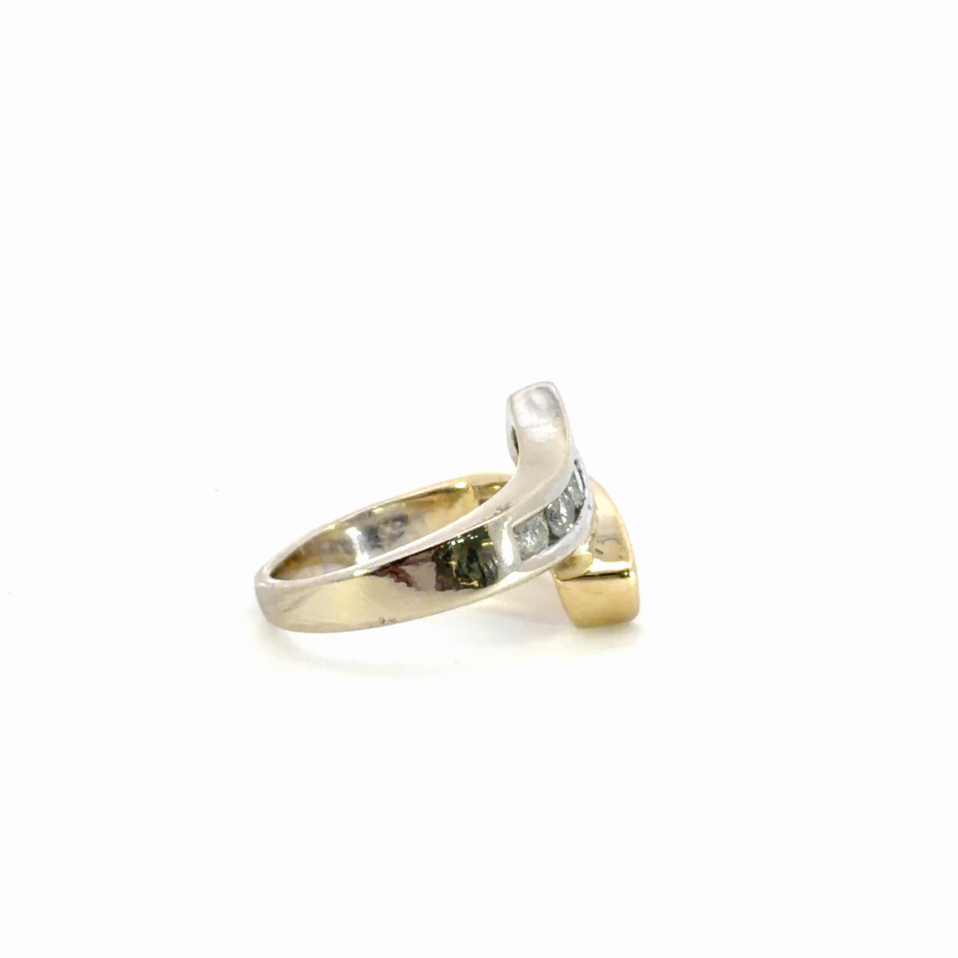 Two-tone Wrap Ring