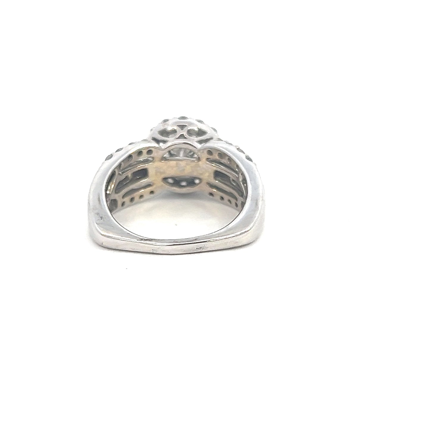 Diamond Halo Wedding Ring