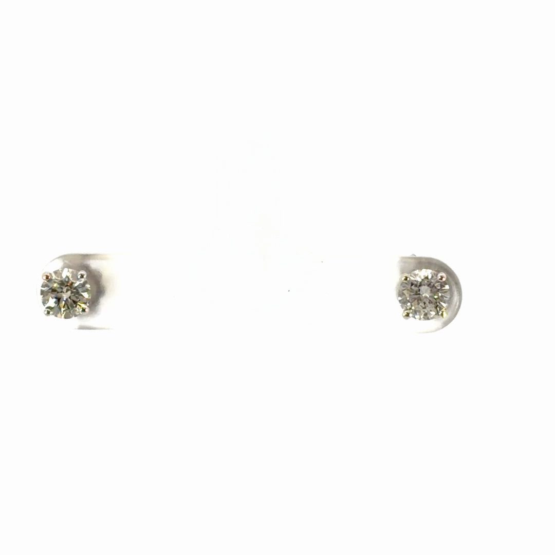 Round Diamond Studs