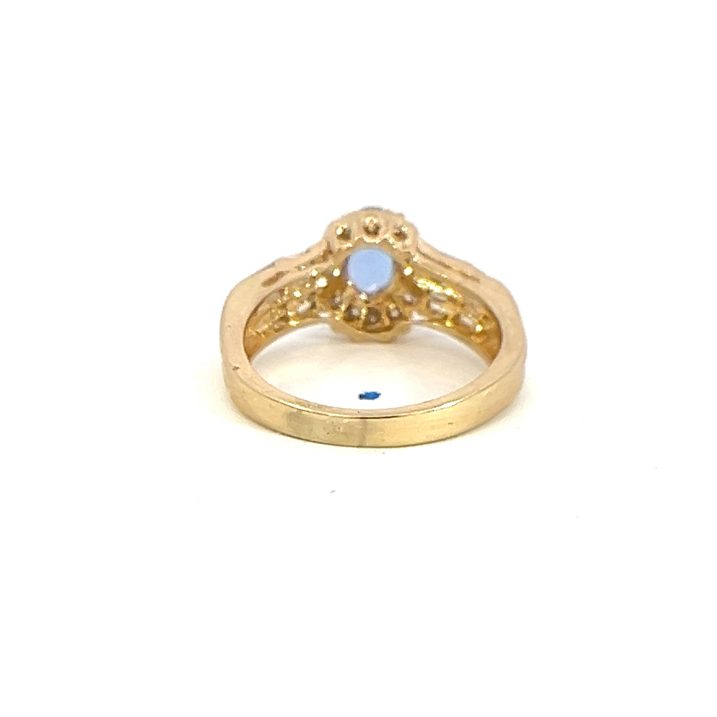 Diamond & Tanzanite Fashion Ring