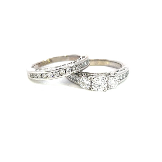 Diamond Trinity Wedding Set