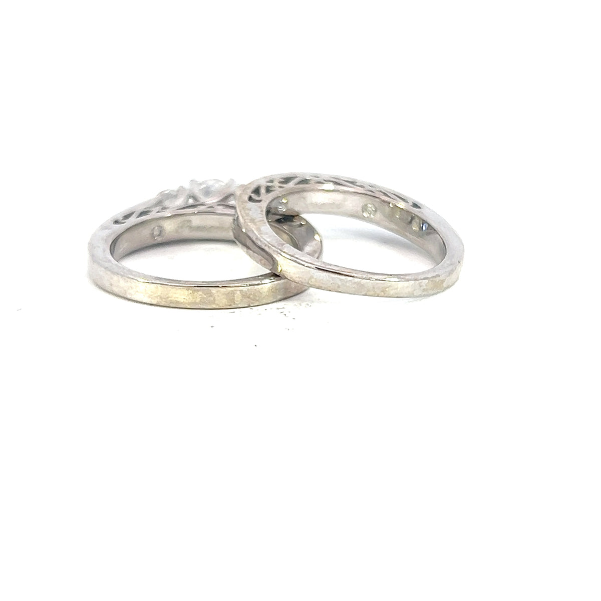 Diamond Trinity Wedding Set