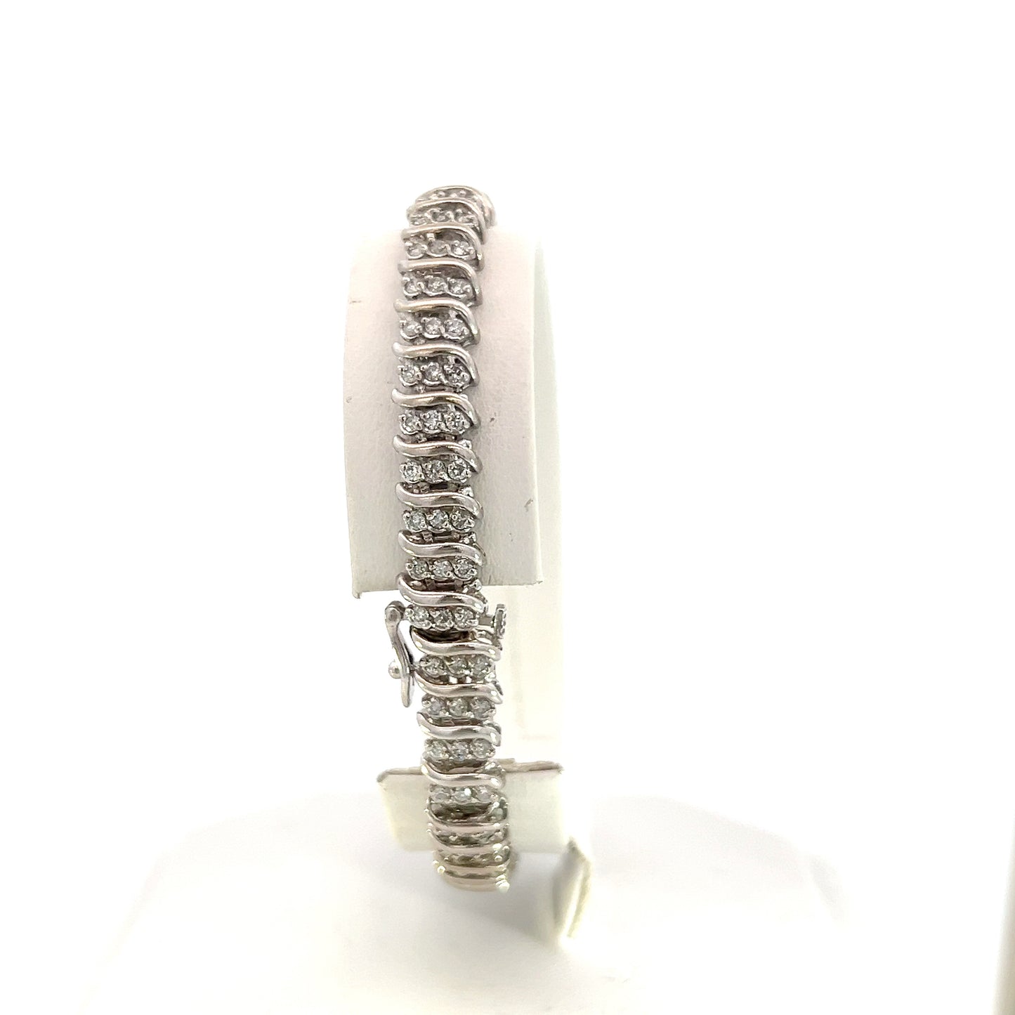Triple Row S Link Bracelet