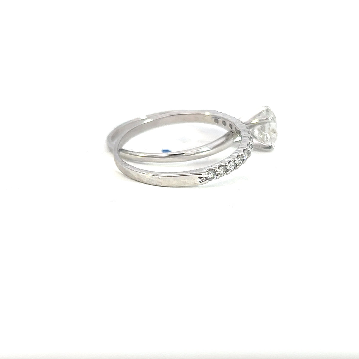 Diamond Solitaire Wedding Set