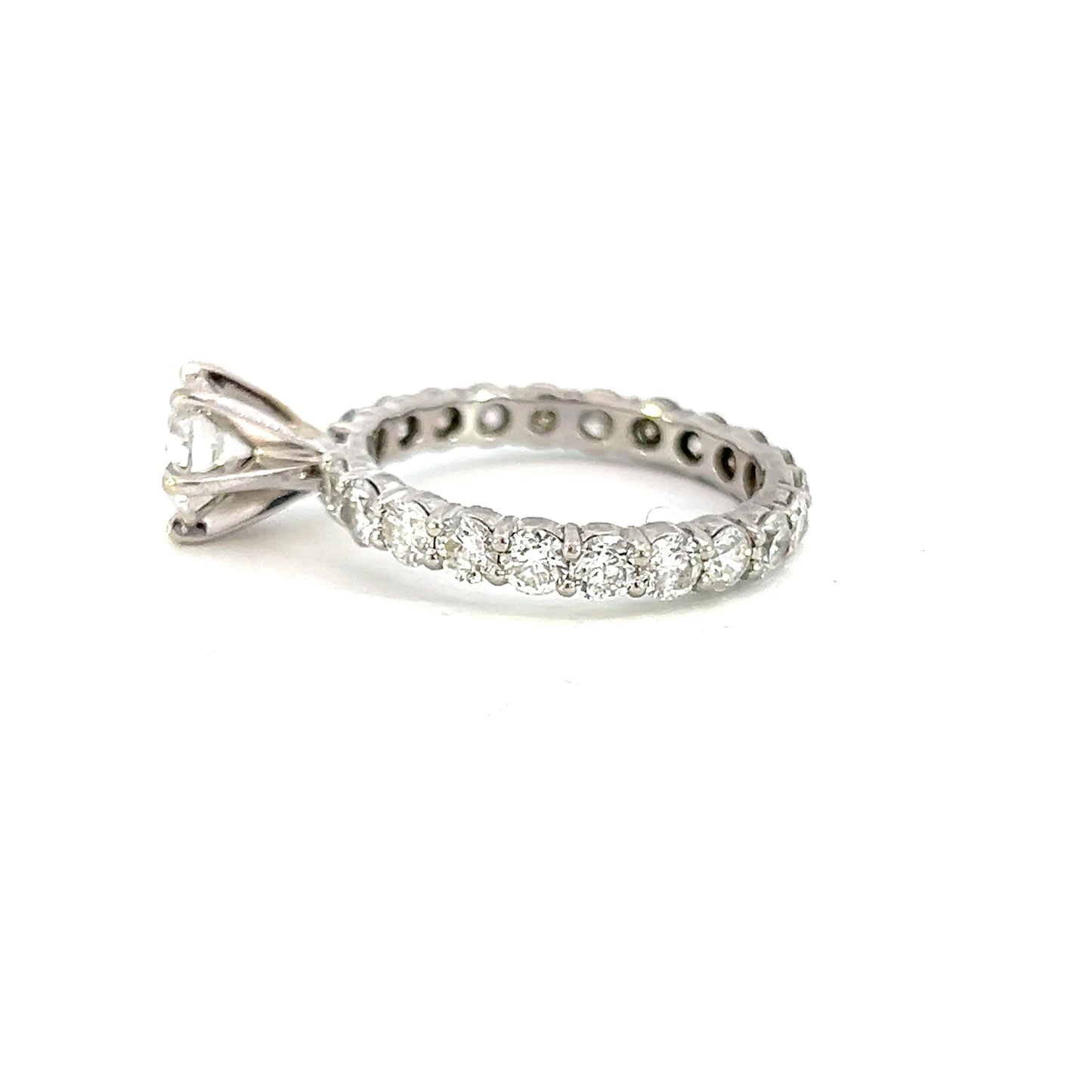 Platinum Eternity Engagement Ring