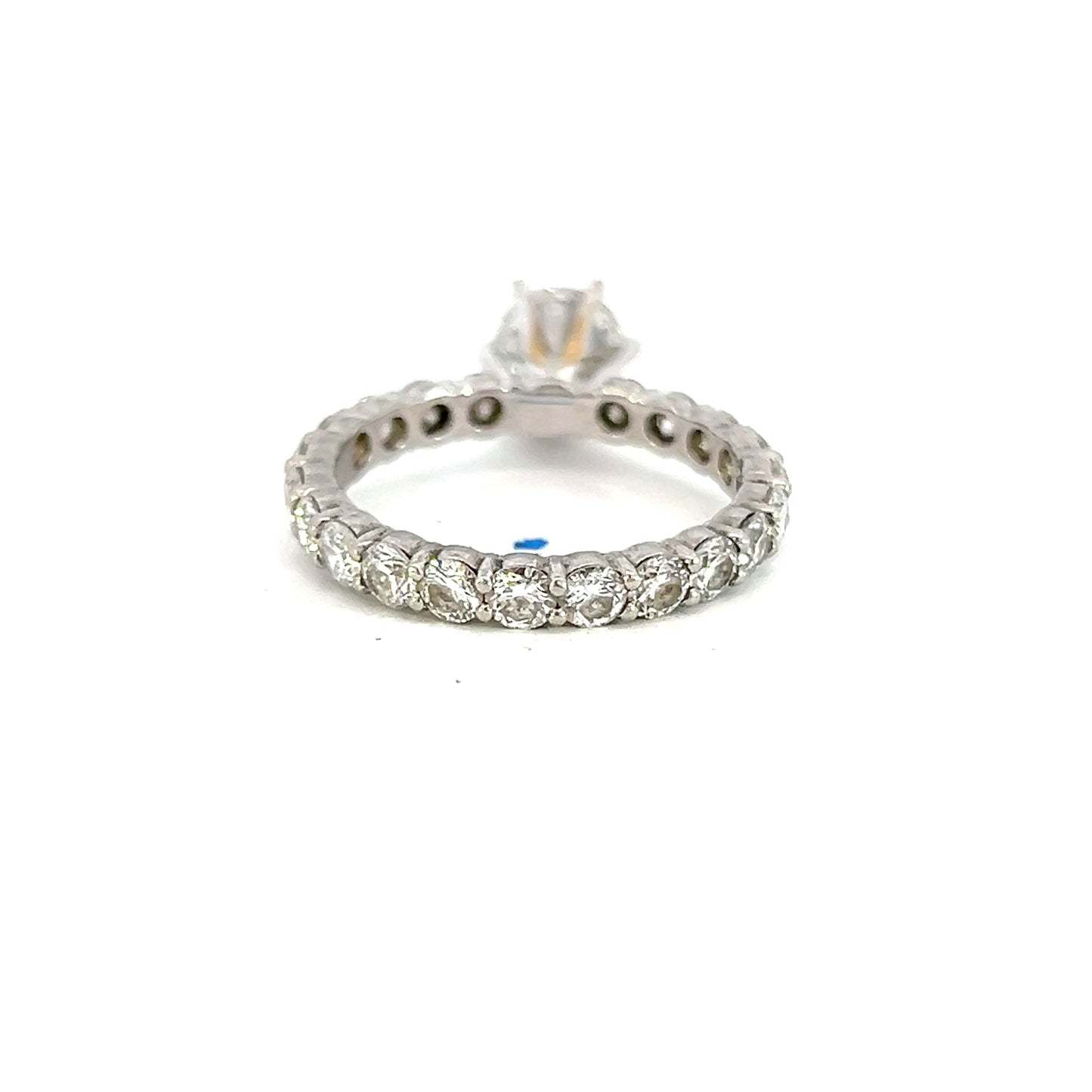 Platinum Eternity Engagement Ring