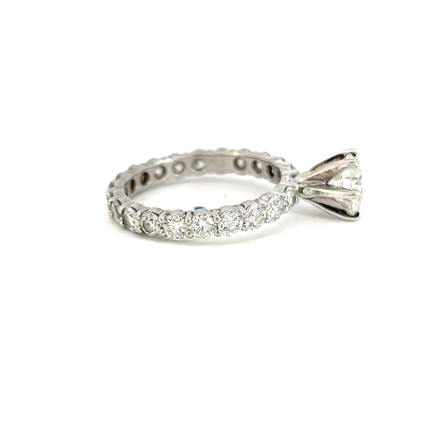 Platinum Eternity Engagement Ring
