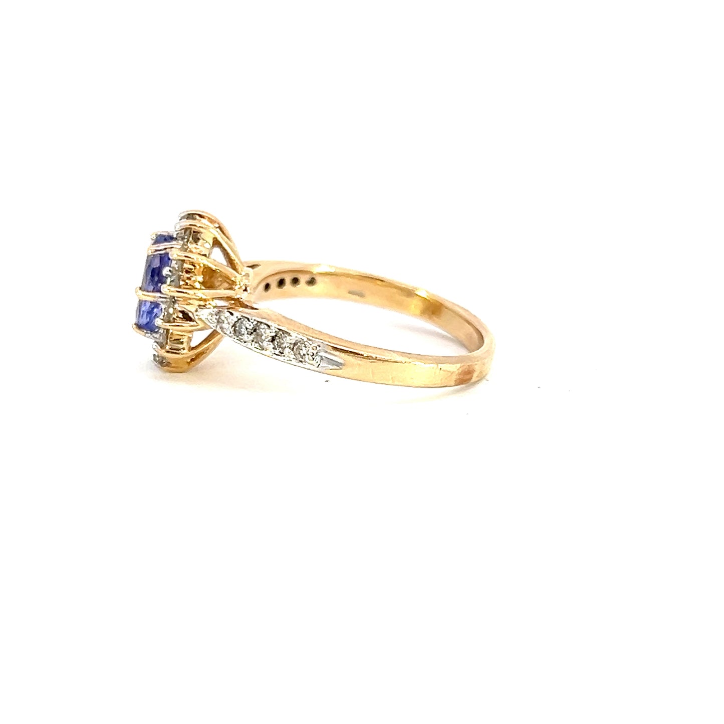 Tanzanite & Diamond Ring