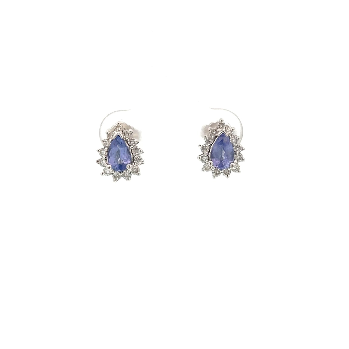 Tanzanite & Diamond Earrings